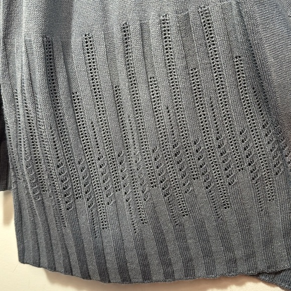 NWT Napa Valley Slate Blue Cardigan in Size 3X - Picture 6 of 11